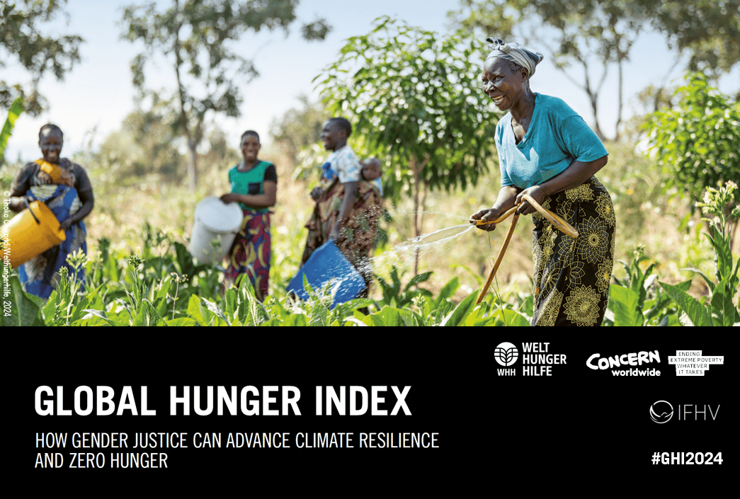 Launch of the 2024 Global Hunger Index | 10 OCTOBER 