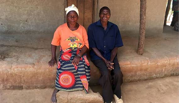 Jackson Adam and his wife, Margaret Kamwendo, of Mangochi District, Malawi, have participated in all 12 sessions of Umodzi, a program designed to shift gender norms.